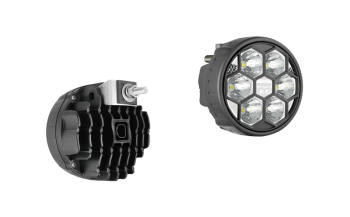 Proiector de lucru LED cu montare pe spate și conector Deutsch DT04-2P încorporat
