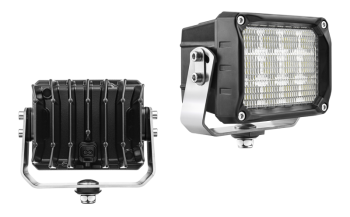 Proiector de lucru LED cu montare de jos și conector Deutsch DT04-2P încorporat