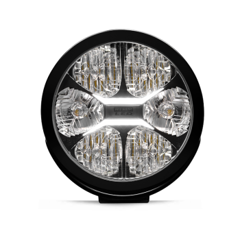 FERVOR 220 faruri LED fază lungă și poziție BLACK SERIES