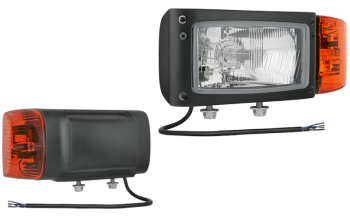 Far pentru, tip H4 cu cablu - stânga