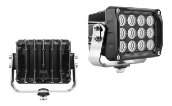 Proiector de lucru LED cu montare de jos și conector AMP SuperSeal încorporat