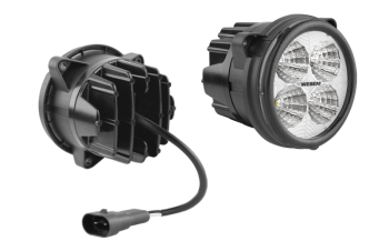 Proiector de lucru LED cu cablu și conector HB3 2P Cap (versiune cu 3 buloane)