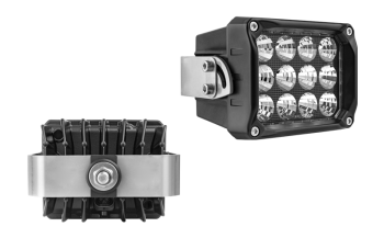 Proiector de lucru LED cu montare pe spate și conector AMP SuperSeal încorporat