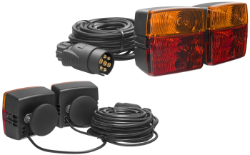 bec P21W 12V, bec C5W 12V-5W, cablu 9 m, ștecher
