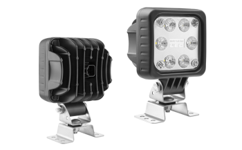 Proiector de lucru LED cu suport omega și conector Deutsch DT04-2P încorporat