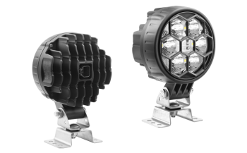 Proiector de lucru LED cu suport omega și conector Deutsch DT04-2P încorporat