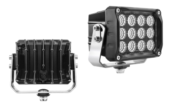 Proiector de lucru LED cu montare de jos și conector Deutsch DT04-2P încorporat