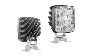Proiector de lucru LED cu suport omega și conector Deutsch DT04-2P încorporat
