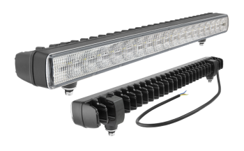 Proiector de lucru LED cu lumină de poziție și suport de jos