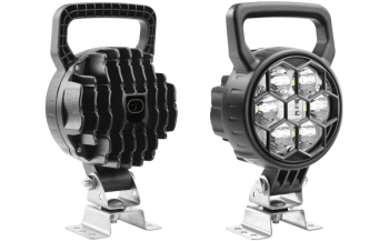 Proiector de lucru LED cu suport omega și conector AMP SuperSeal încorporat