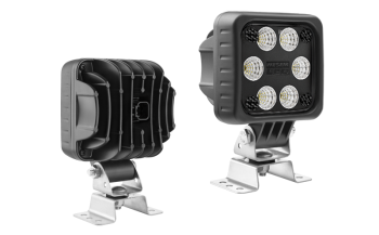 Proiector de lucru LED cu suport omega și conector Deutsch DT04-2P încorporat