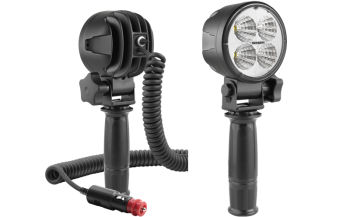 Proiector de lucru LED cu prindere, cablu spiralat și întrerupător