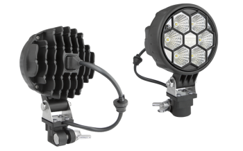 Proiector de lucru LED cu suport CAR1 și conector AMP Faston încorporat