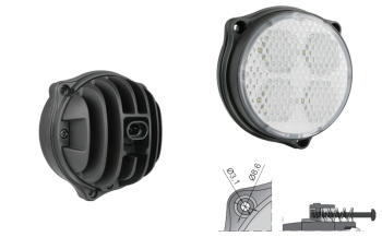 Proiector de lucru LED cu conector AMP SuperSeal încorporat (versiune cu 3 buloane)