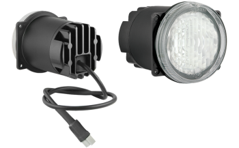 Proiector de lucru LED cu cablu și conector Deutsch DT04-2P (versiune cu 4 șuruburi)