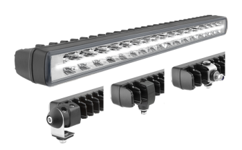 Proiector de lucru LED cu lumină de poziție și suport: spate, jos, lateral