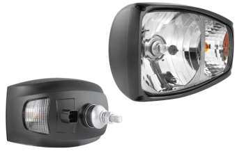 Far pentru, tip H4 cu conector DT04-6P - stânga