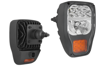 Far pentru LED cu montare pe spate și conector DT04-6P încorporat - dreapta / stânga