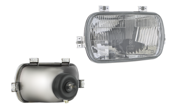 Inserție far, tip H4, încorporabil (lumini: fază lungă, fază scurtă, poziție)