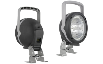 Proiector de lucru, halogen cu fascicul de lumină reglabil și conector AMP Faston încorporat